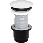 Excellent Design korek do umywalki czarny mat/biały połysk ARIN.1485.K.01.WHBL