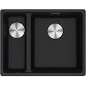 Franke Maris MRG 160-34-15SBL zlewozmywak 52x40 cm Fragranite czarny mat 125.0687.268