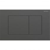 Geberit Sigma40 przycisk spłukujący do WC czarny chrom szczotkowany 115.629.QD.1