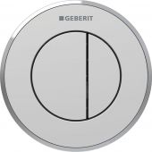 Geberit Typ 10 przycisk spłukujący do WC chrom mat 116.055.JQ.1