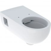 Geberit Selnova Comfort miska WC wisząca bez kołnierza dla niepełnosprawnych biały połysk 500.693.01.7