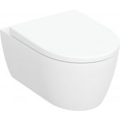 Geberit iCon miska WC wisząca Rimfree z deską sedesową biała 501.664.00.1