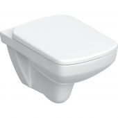 Geberit Selnova Square miska WC z deską wolnoopadającą wisząca bez kołnierza biały 501.961.00.1