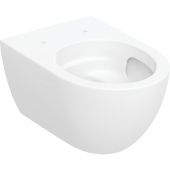 Geberit Acanto miska WC wisząca bez kołnierza ze spłukiwaniem wirowym biały połysk 502.717.00.8