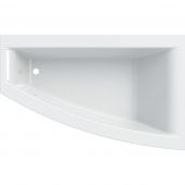 Geberit Selnova Square wanna narożna 160x100 cm lewa biała 554.290.01.1