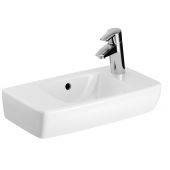 Geberit Selnova Compact umywalka 45x25 cm prostokątna ścienna biała 500.318.01.5