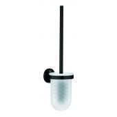 Grohe Start szczotka toaletowa wisząca czarny mat/szkło 411852430