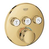Grohe Grohtherm SmartControl bateria wannowo-prysznicowa podtynkowa termostatyczna cool sunrise 29121GL0
