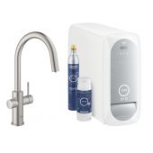 Grohe Blue bateria kuchenna z filtrem stojąca SuperSteel 31541DC0