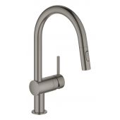 Grohe Minta bateria kuchenna stojąca Brushed Hard Graphite 32321AL2