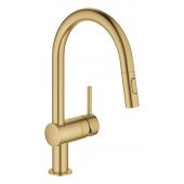 Grohe Minta bateria kuchenna stojąca Brushed Cool Sunrise 32321GN2