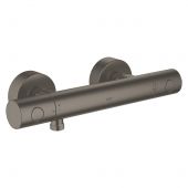Grohe Grohtherm 1000 Cosmopolitan M bateria prysznicowa ścienna z termostatem Brushed Hard Graphite 34065AL2