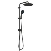 Grohe Vitalio Start System 250 zestaw prysznicowy ścienny z deszczownicą czarny mat 266802431