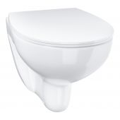Grohe Bau Ceramic miska WC z deską wolnoopadającą wisząca bez kołnierza biały 39899000