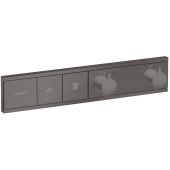 Hansgrohe RainSelect bateria prysznicowa podtynkowa termostatyczna czarny chrom szczotkowany 15380340