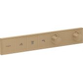Hansgrohe RainSelect bateria wannowo-prysznicowa podtynkowa termostatyczna brąz szczotkowany 15381140