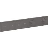 Hansgrohe RainSelect bateria wannowo-prysznicowa podtynkowa czarny chrom szczotkowany 15381340