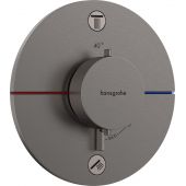 Hansgrohe ShowerSelect Comfort S bateria wannowo-prysznicowa podtynkowa termostatyczna czarny chrom szczotkowany 15554340