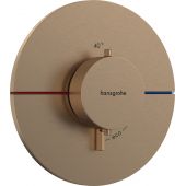 Hansgrohe ShowerSelect Comfort S bateria prysznicowa podtynkowa termostatyczna brąz szczotkowany 15559140