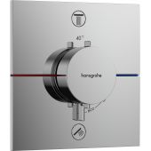 Hansgrohe ShowerSelect Comfort E bateria wannowo-prysznicowa podtynkowa termostatyczna chrom 15572000