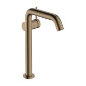 Hansgrohe Tecturis S bateria umywalkowa stojąca wysoka CoolStart brąz szczotkowany 73372140