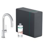Hansgrohe Aqittura M91 bateria kuchenna z filtrem stojąca chrom 76836000