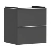 Hansgrohe Xelu Q szafka 58 cm podumywalkowa wisząca szary diament mat/biały mat 54024700