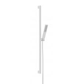 Hansgrohe Pulsify E zestaw prysznicowy ścienny biały mat 24381700