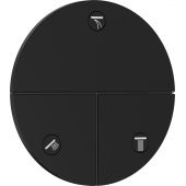 Hansgrohe ShowerSelect Comfort S zawór podtynkowy trójdrożny czarny mat 15558670