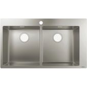 Hansgrohe S 71 zlewozmywak stalowy 86,5x50 cm 43303800