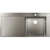 Hansgrohe S 71 zlewozmywak stalowy 104,5x51 cm 43307800