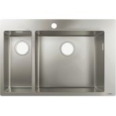 Hansgrohe ShowerTablet zlewozmywak stalowy 75,5x50 cm 43309800