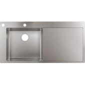 Hansgrohe S 71 zlewozmywak stalowy 104,5x51 cm 43332800
