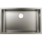 Hansgrohe S71 S719-U660 zlewozmywak 66,2x40 cm podblatowy stal szlachetna 43428800