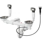 Hansgrohe D15-11 syfon zlewozmywakowy stal szlachetna 43932800
