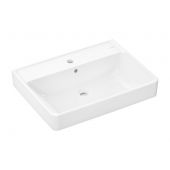 Hansgrohe Xanuia Q umywalka 65x48 cm prostokątna ścienna biała 60134450