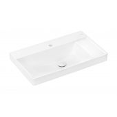Hansgrohe Xelu Q umywalka 80x48 cm ścienna prostokątna prawa SmartClean biały 61024450