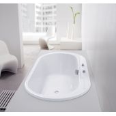 Hoesch Foster wanna owalna 190x98 cm do zabudowy biała 6476.010