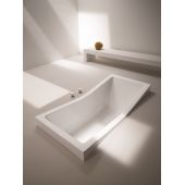 Hoesch Foster wanna prostokątna 180x80 cm do zabudowy biała 6628.010