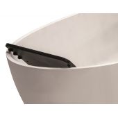 Hoesch oparcie do wanny czarne 69194