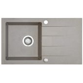 iceBerg Focus zlewozmywak granitowy 76x44 cm piasek ZFS0711