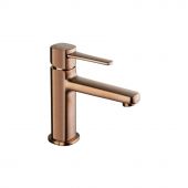 Invena Glamour bateria umywalkowa stojąca miedź BU-02-0149