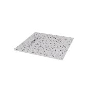 Invena Alvero brodzik kwadratowy 80x80 cm lastryko AK-7L-808