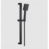Invena Patras Black Trend zestaw prysznicowy ścienny czarny AU-31-Z04