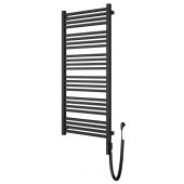 Instal Projekt Stick Electro grzejnik elektryczny 111x50 cm czarny mat STIE-50/110C31+GH-06C2