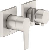 Keuco Edition 11 bateria prysznicowa podtynkowa nikiel szczotkowany 51151051222