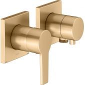 Keuco Edition 11 bateria prysznicowa podtynkowa mosiądz szczotkowany 51151251122