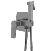 KFA Armatura Malaga Gun Metal Grey bateria bidetowa podtynkowa szara 4529-512-61