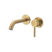 KFA Armatura Moza Gold bateria umywalkowa podtynkowa złoty szczotkowany 5039-810-31