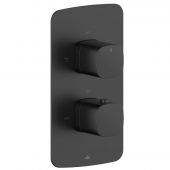 KFA Armatura Malaga Black bateria prysznicowa podtynkowa termostatyczna czarna 5759-001-81